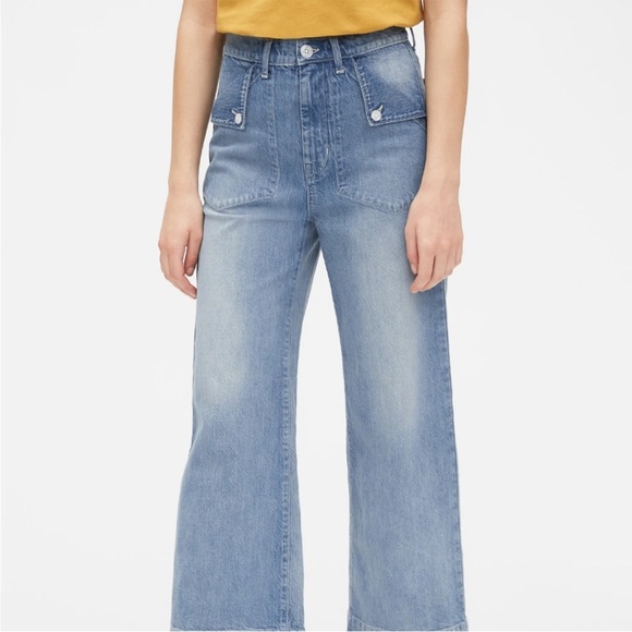 GAP Sky High wide leg jeans - Picture 4 of 15